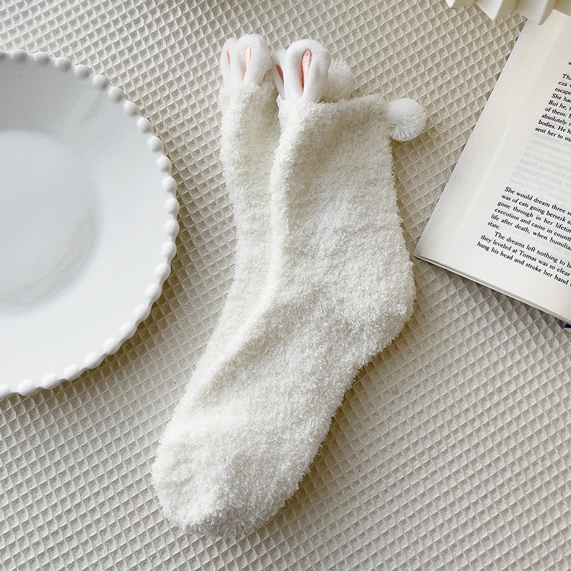 Chaussettes Lapin