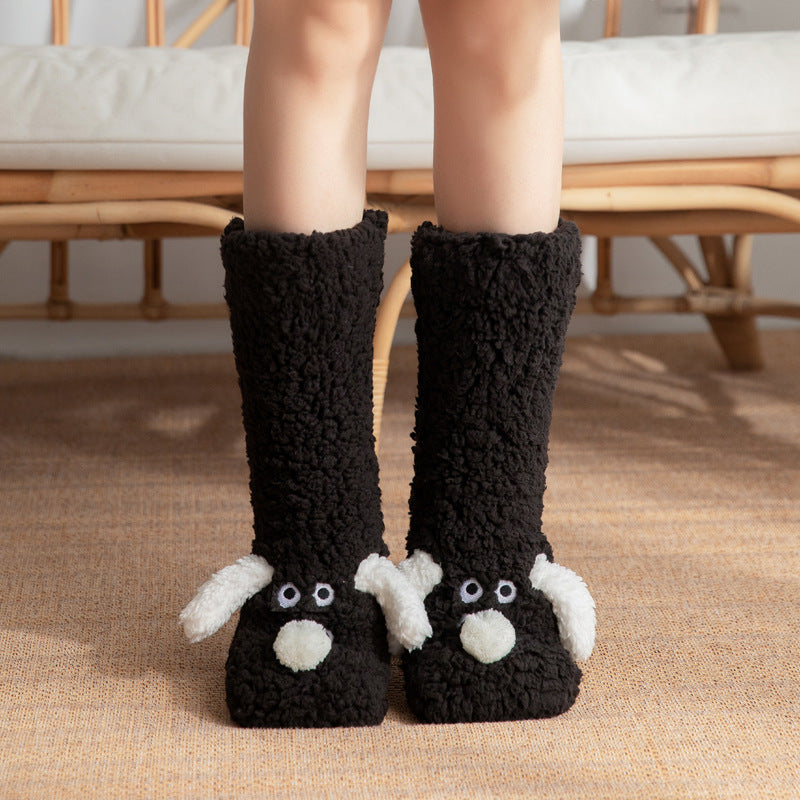 Chaussettes Fluffy Animaux
