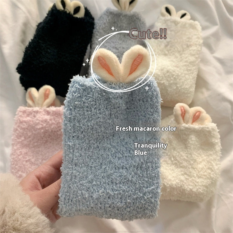 Chaussettes Lapin
