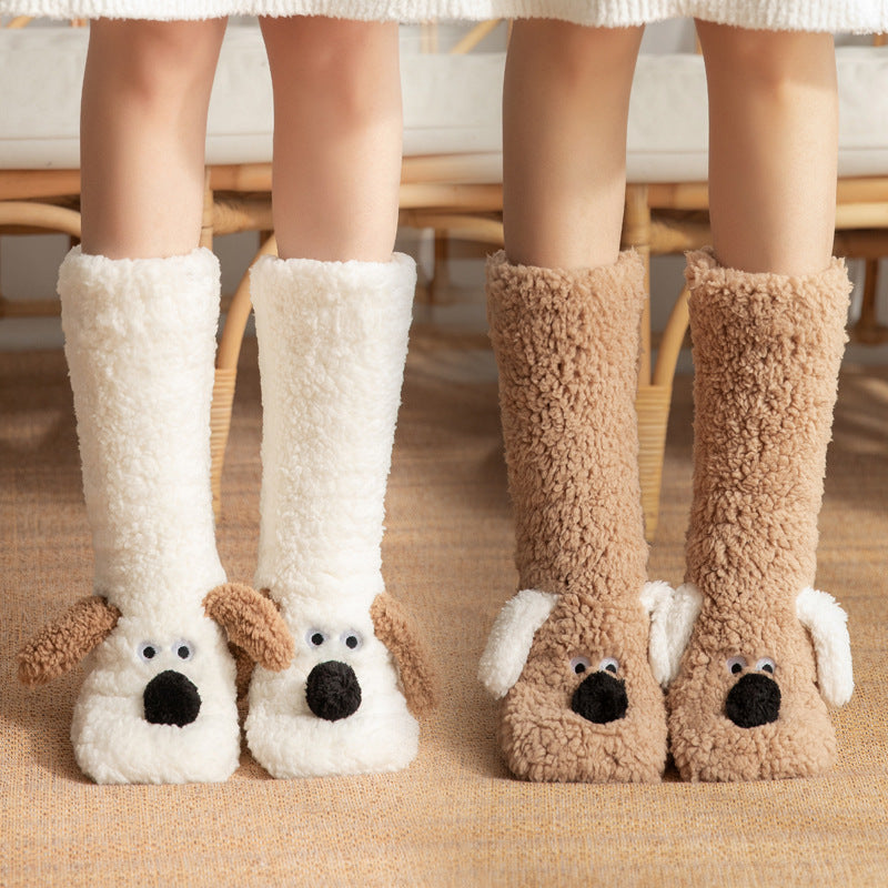 Chaussettes Fluffy Animaux
