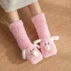 Chaussettes Fluffy Animaux