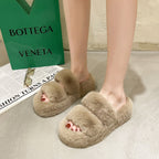 Chaussons moumoute