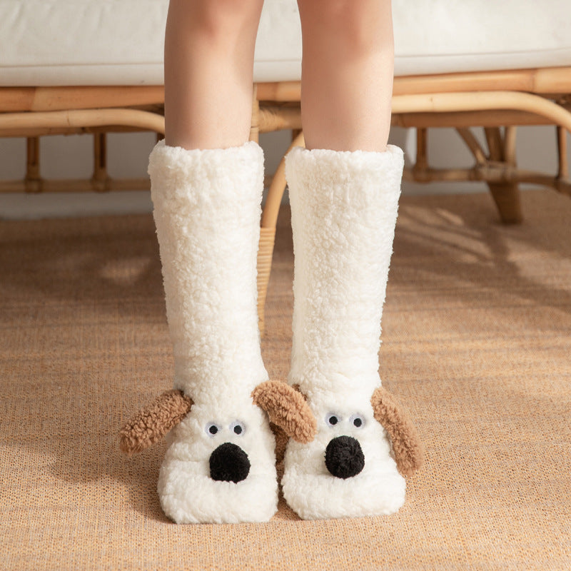 Chaussettes Fluffy Animaux